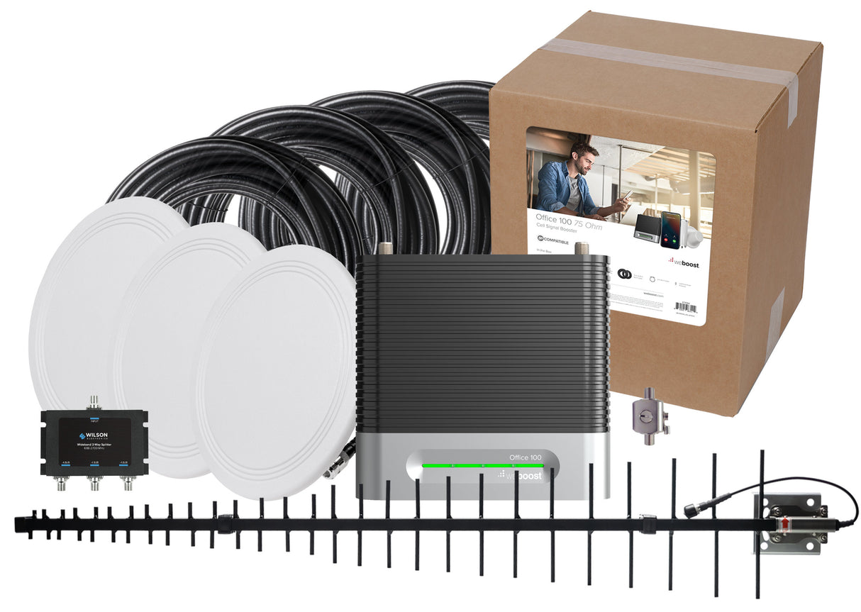 weBoost Office 100 Cell Signal Booster (75 Ohm) | 473060