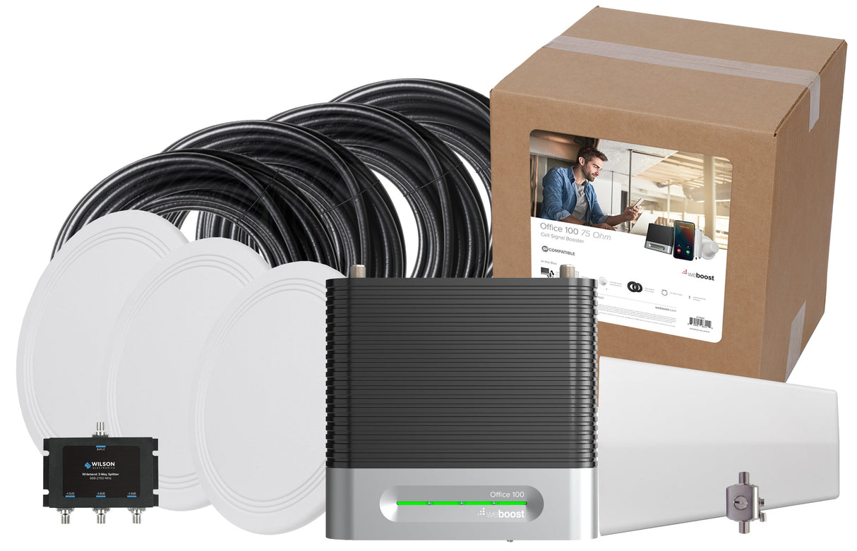 weBoost Office 100 Cell Signal Booster (75 Ohm) | 473060