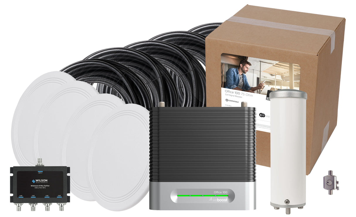 weBoost Office 100 Cell Signal Booster (75 Ohm) | 473060