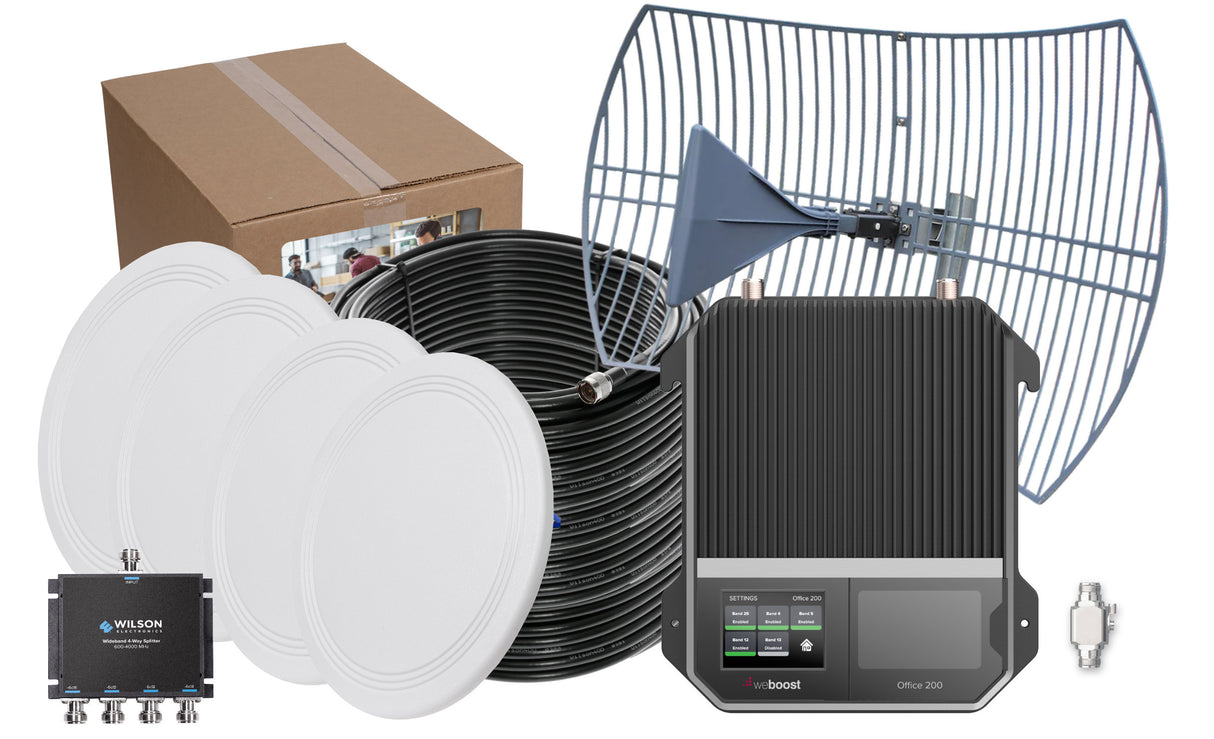 weBoost Office 200 Cell Signal Booster Kit 50 Ohm 472047