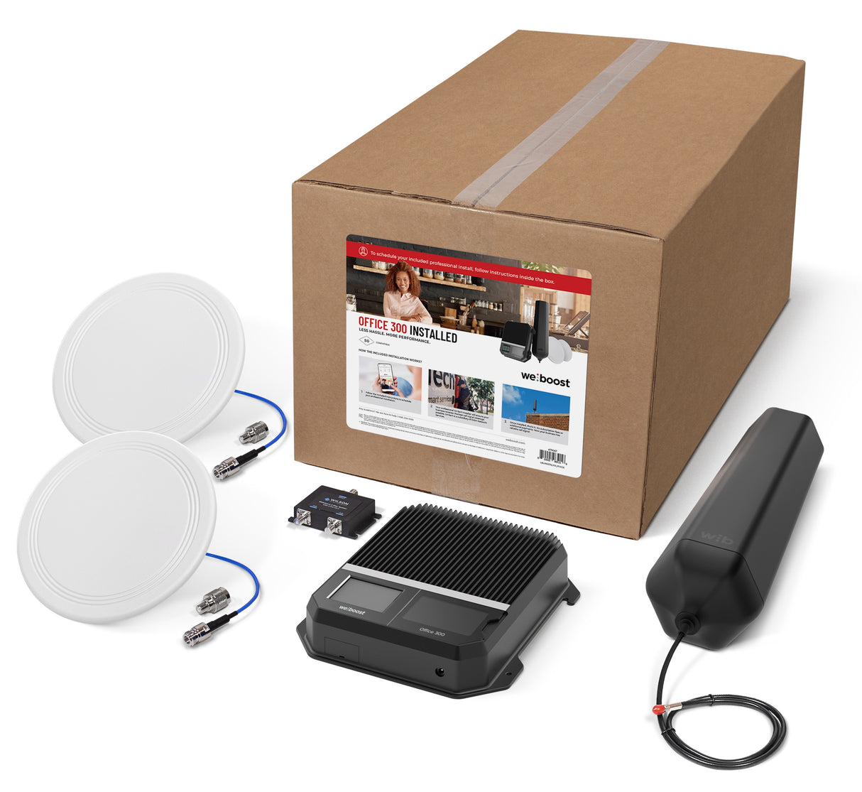 weBoost Installed Office 300 – Professional Installation Included | 479047