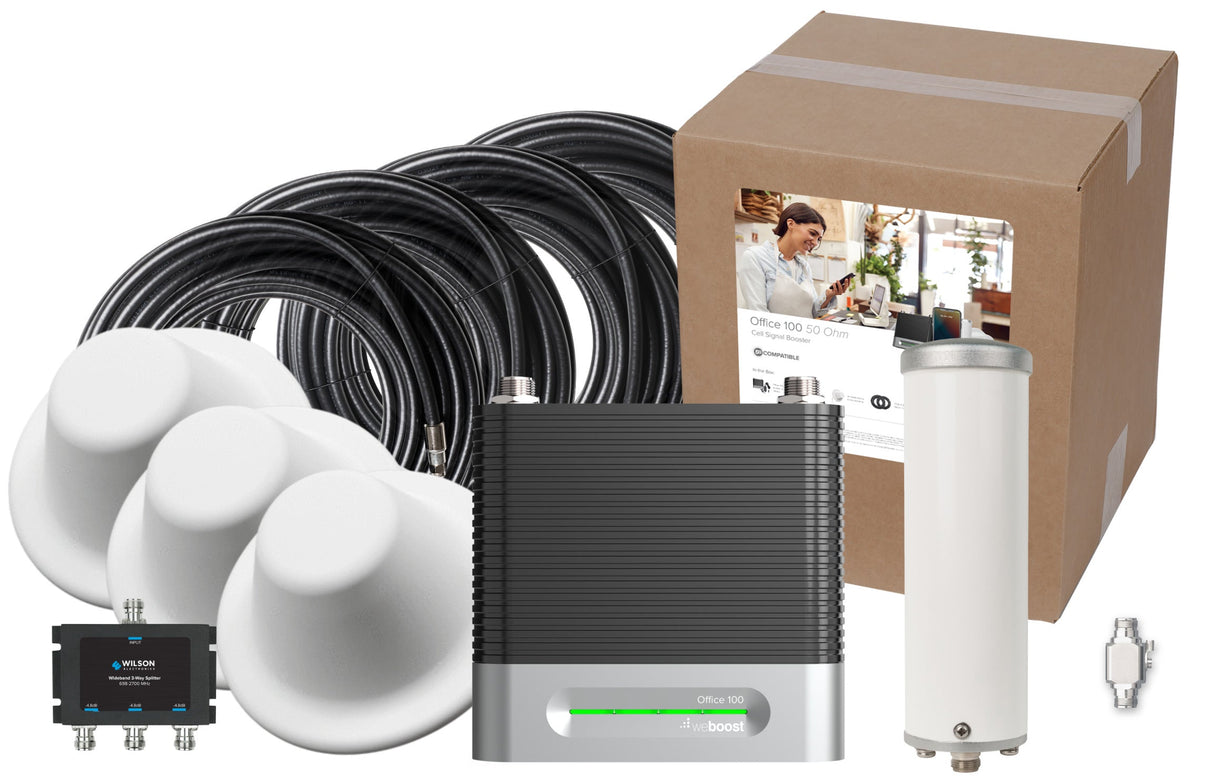 weBoost Office 100 Cell Signal Booster (50 Ohm) 472060
