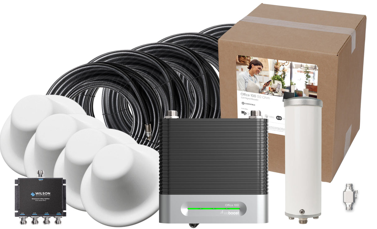 weBoost Office 100 Cell Signal Booster (50 Ohm) 472060