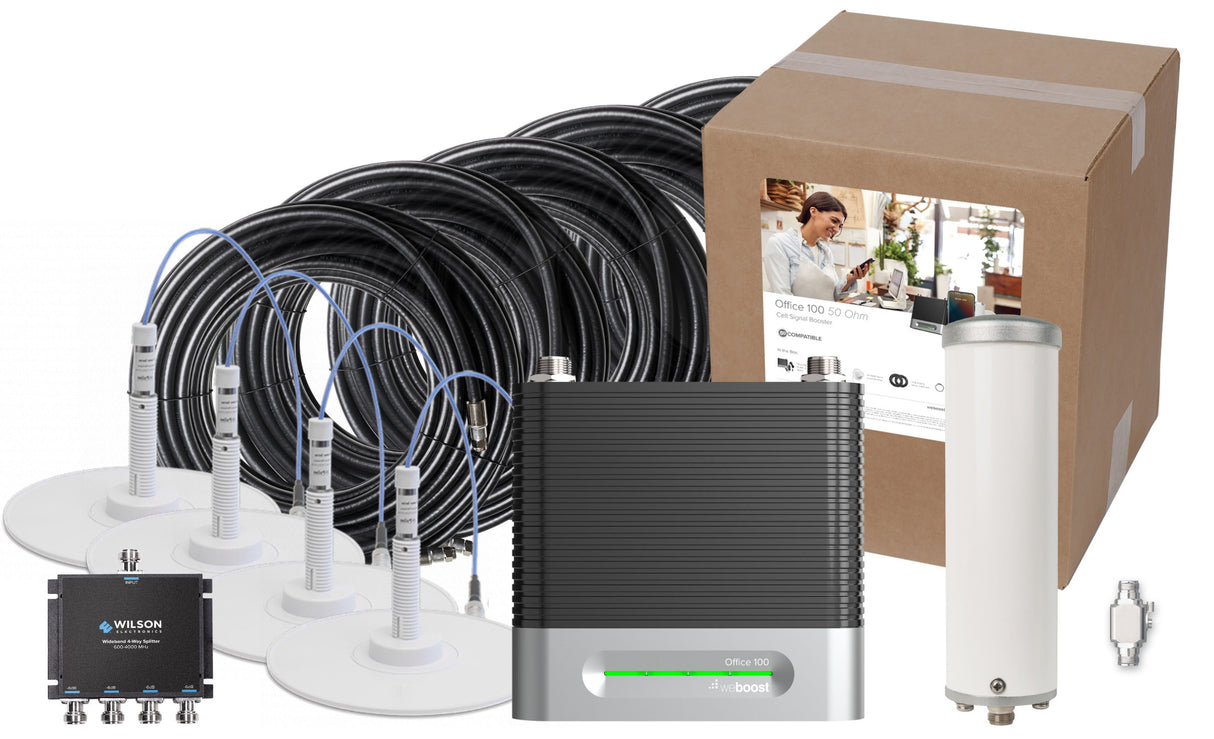 weBoost Office 100 Cell Signal Booster (50 Ohm) 472060