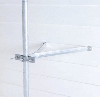 Rohn 12" Standoff Wall Mount Brackets (Pole Not Included)