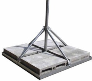 Rohn 60" Tall Non-Penetrating Roof Mount (FRM125)