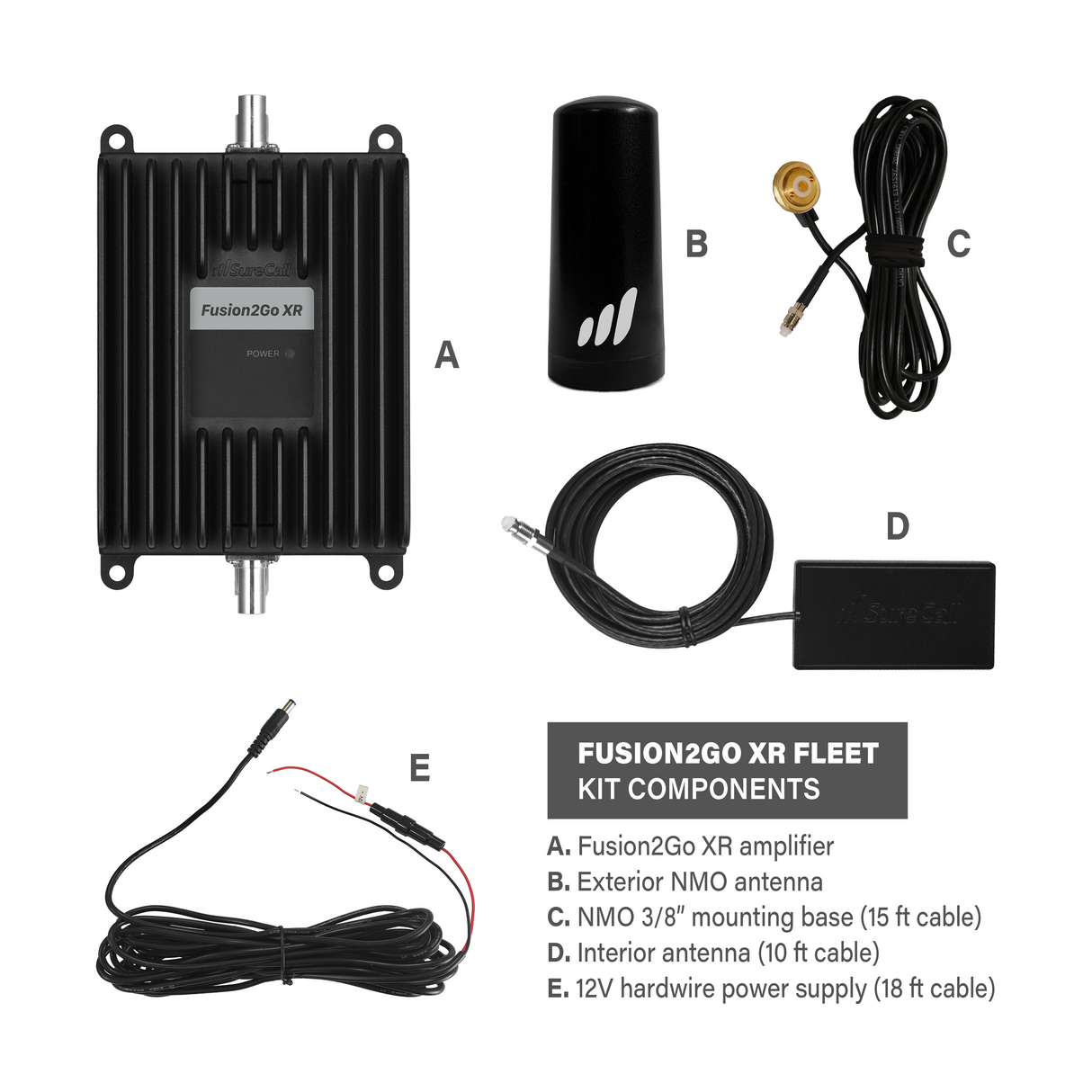 Fusion2Go XR Fleet Vehicle Cell Phone Signal Booster