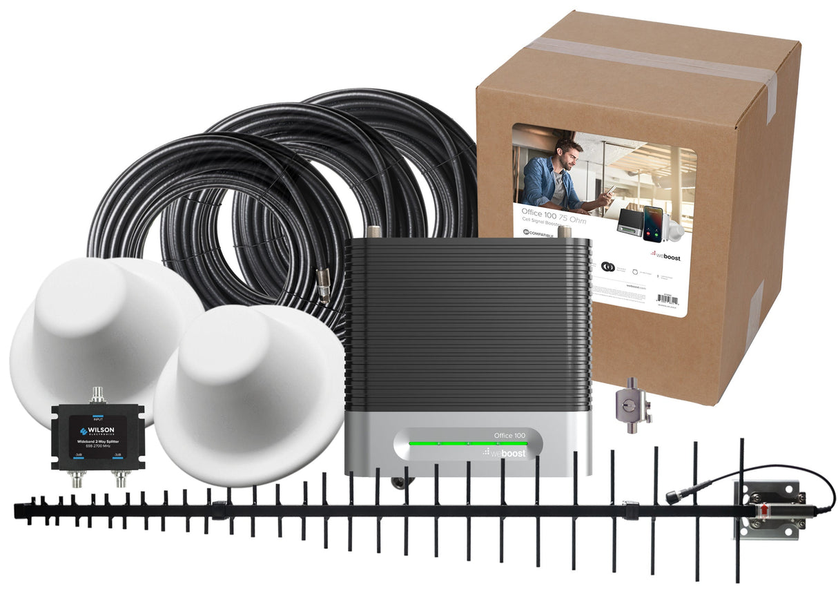 weBoost Office 100 Cell Signal Booster (75 Ohm) | 473060