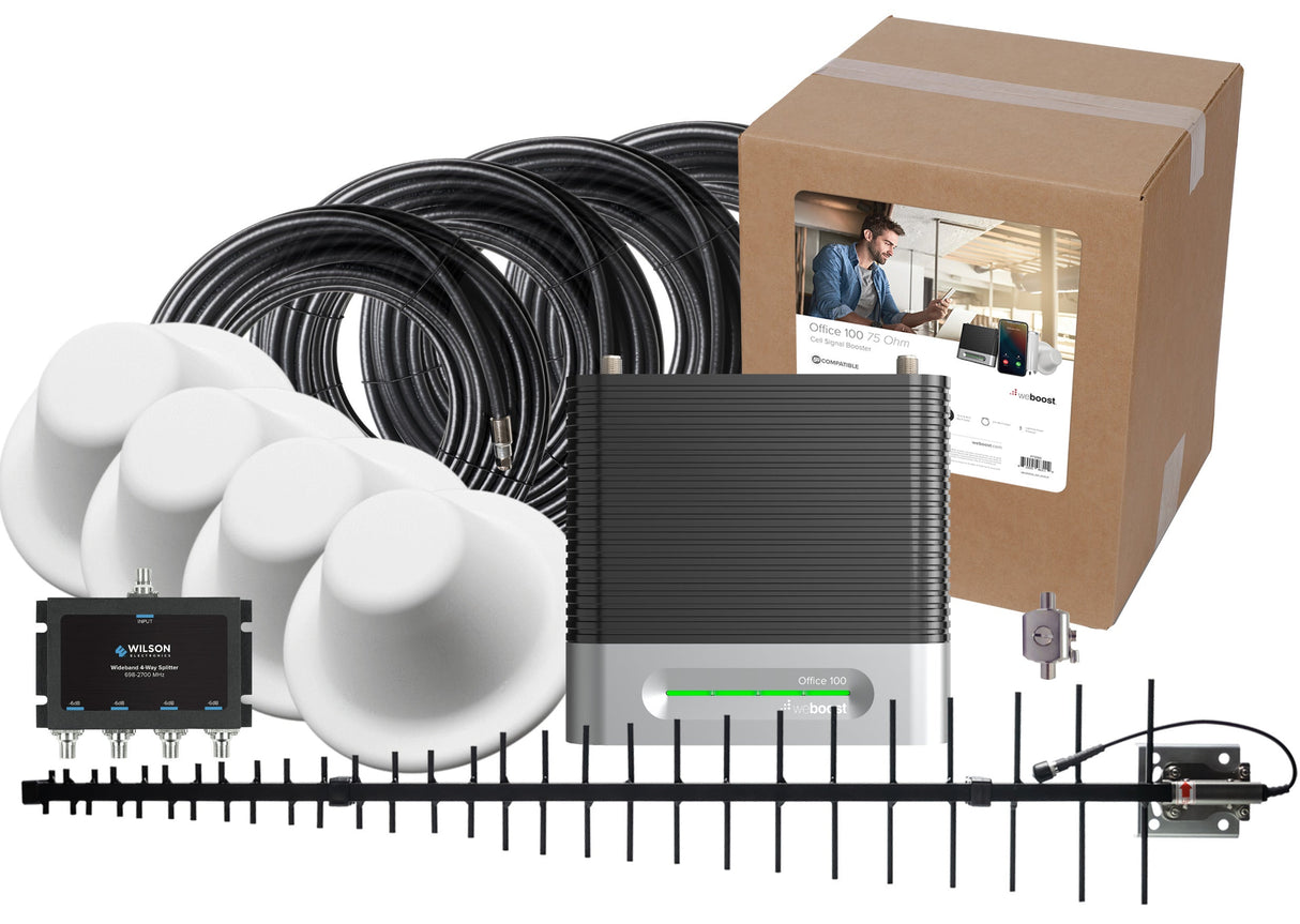 weBoost Office 100 Cell Signal Booster (75 Ohm) | 473060