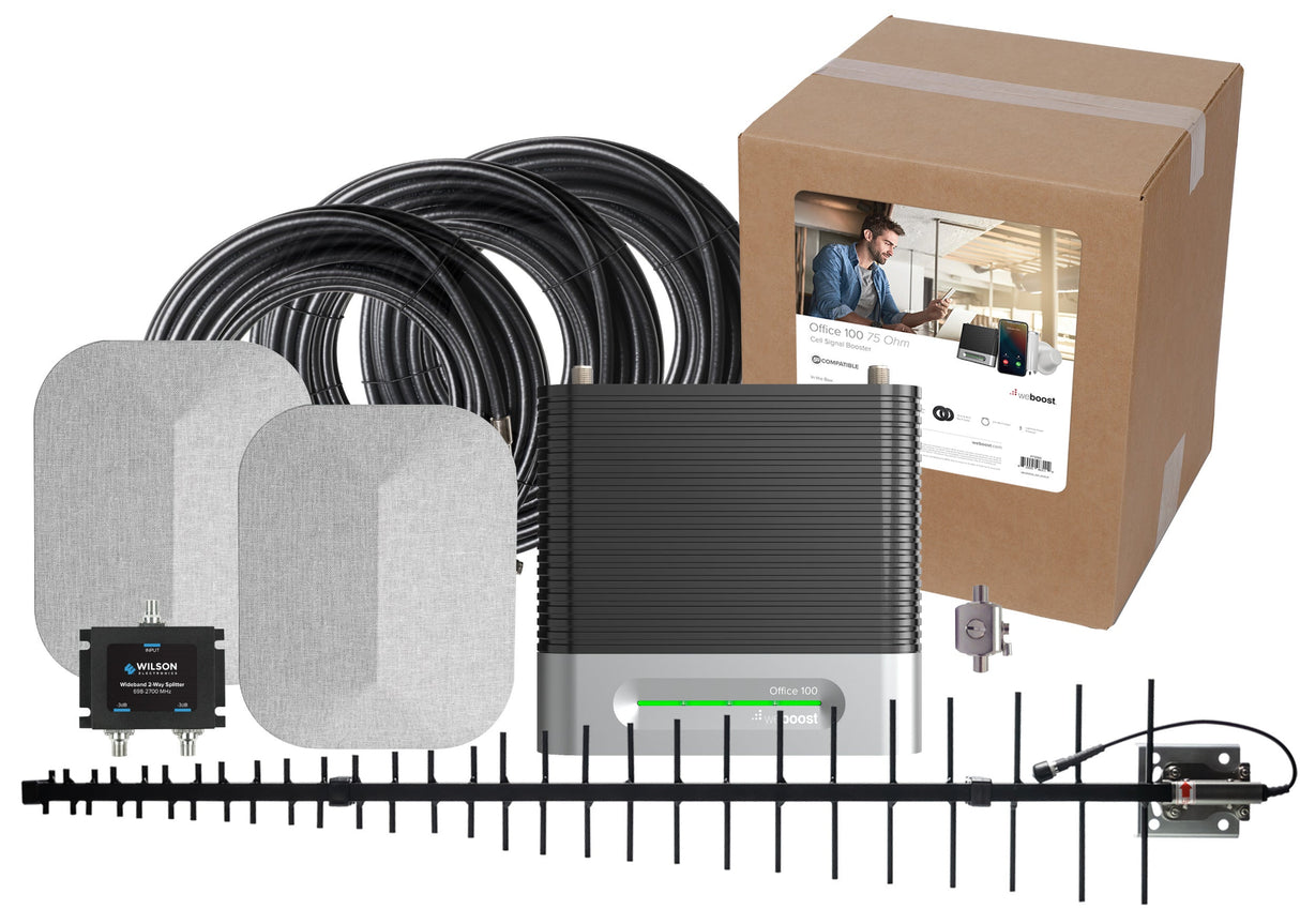 weBoost Office 100 Cell Signal Booster (75 Ohm) | 473060
