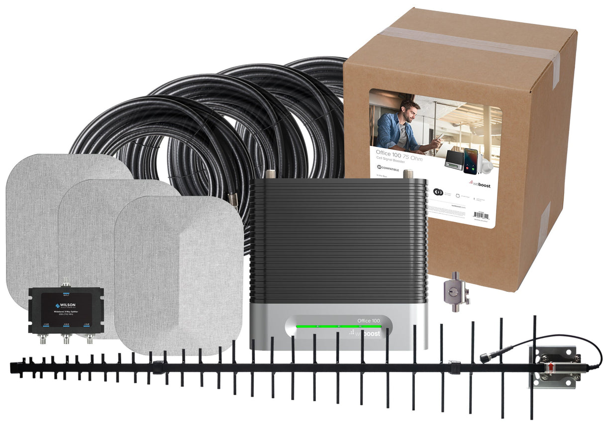 weBoost Office 100 Cell Signal Booster (75 Ohm) | 473060