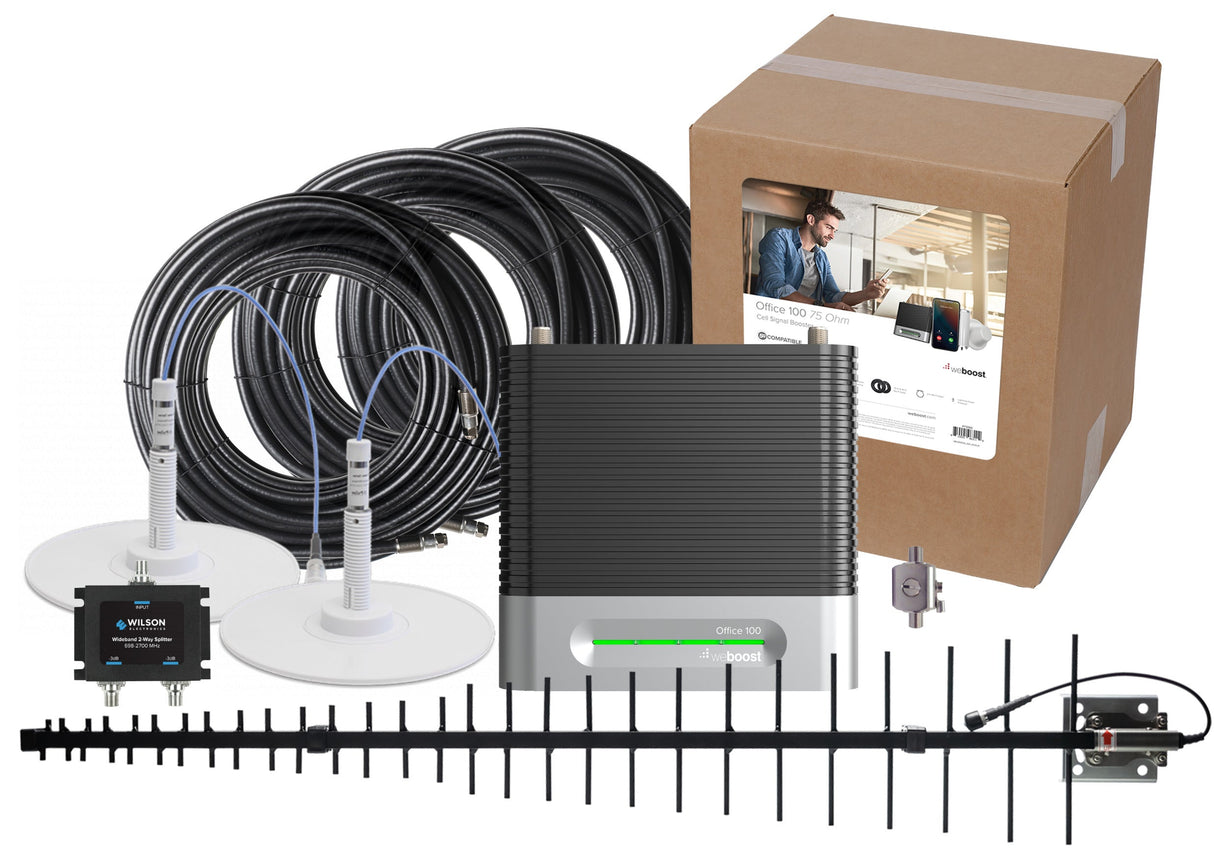weBoost Office 100 Cell Signal Booster (75 Ohm) | 473060