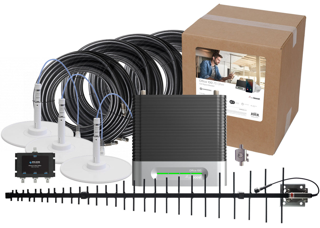 weBoost Office 100 Cell Signal Booster (75 Ohm) | 473060