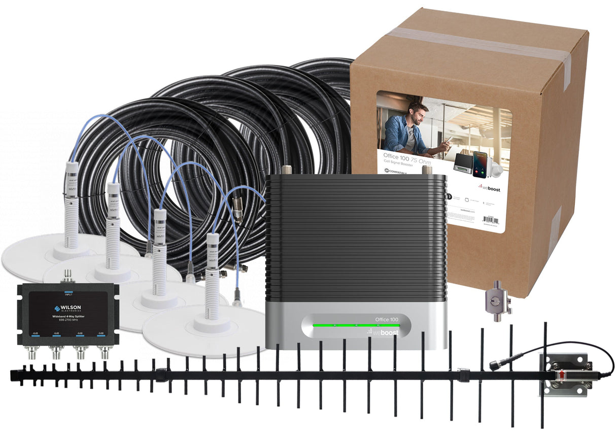 weBoost Office 100 Cell Signal Booster (75 Ohm) | 473060