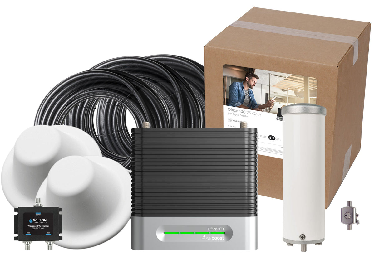 weBoost Office 100 Cell Signal Booster (75 Ohm) | 473060
