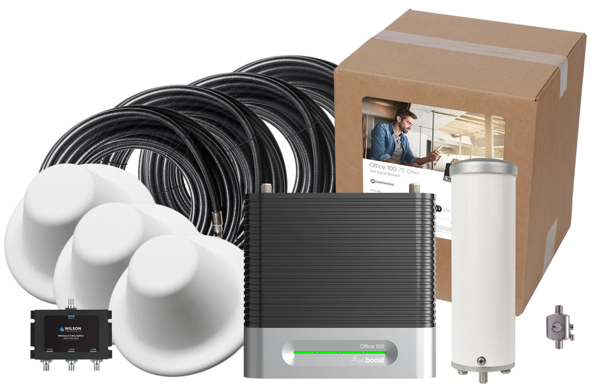 weBoost Office 100 Cell Signal Booster (75 Ohm) | 473060