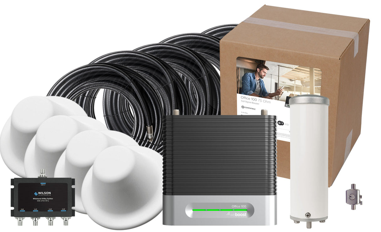 weBoost Office 100 Cell Signal Booster (75 Ohm) | 473060