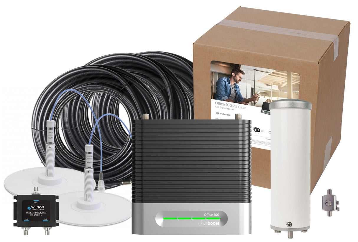 weBoost Office 100 Cell Signal Booster (75 Ohm) | 473060