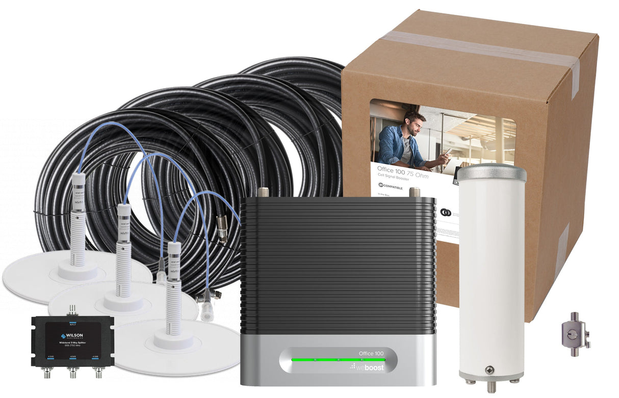 weBoost Office 100 Cell Signal Booster (75 Ohm) | 473060