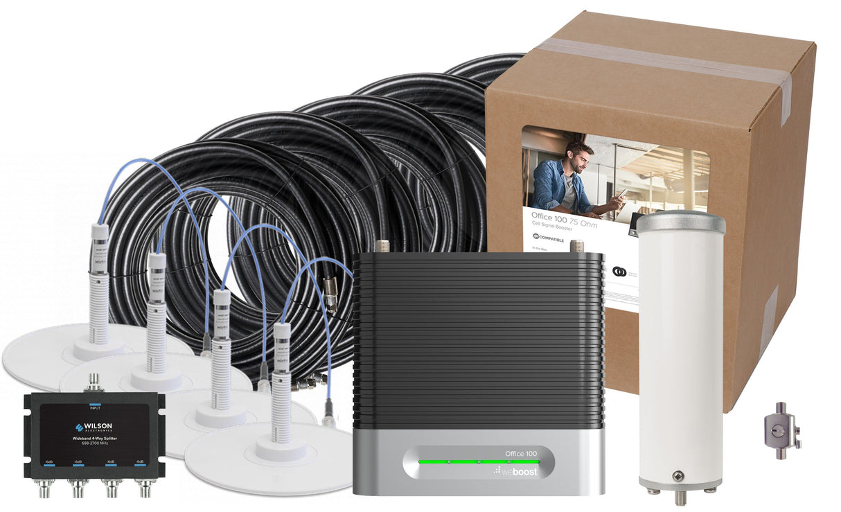 weBoost Office 100 Cell Signal Booster (75 Ohm) | 473060