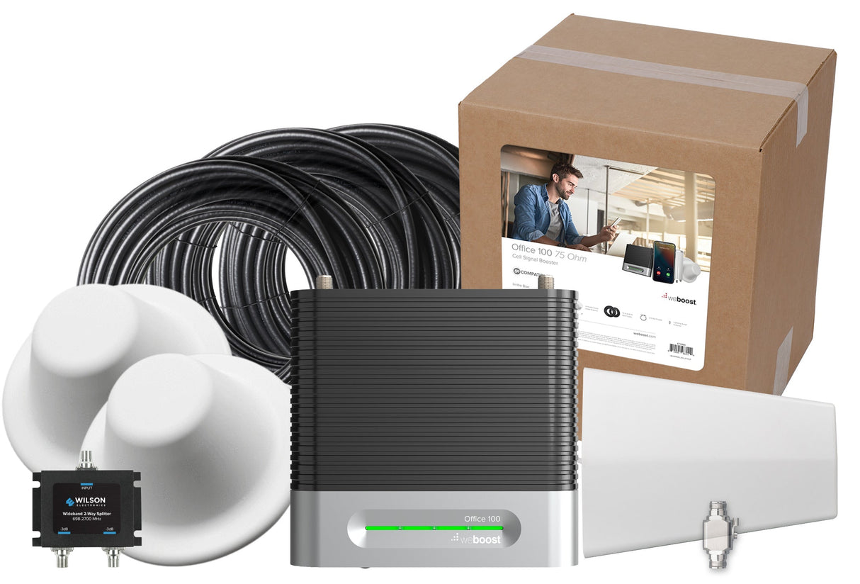 weBoost Office 100 Cell Signal Booster (75 Ohm) | 473060
