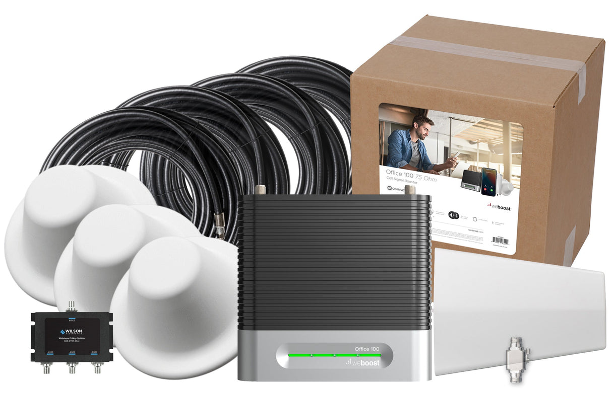 weBoost Office 100 Cell Signal Booster (75 Ohm) | 473060