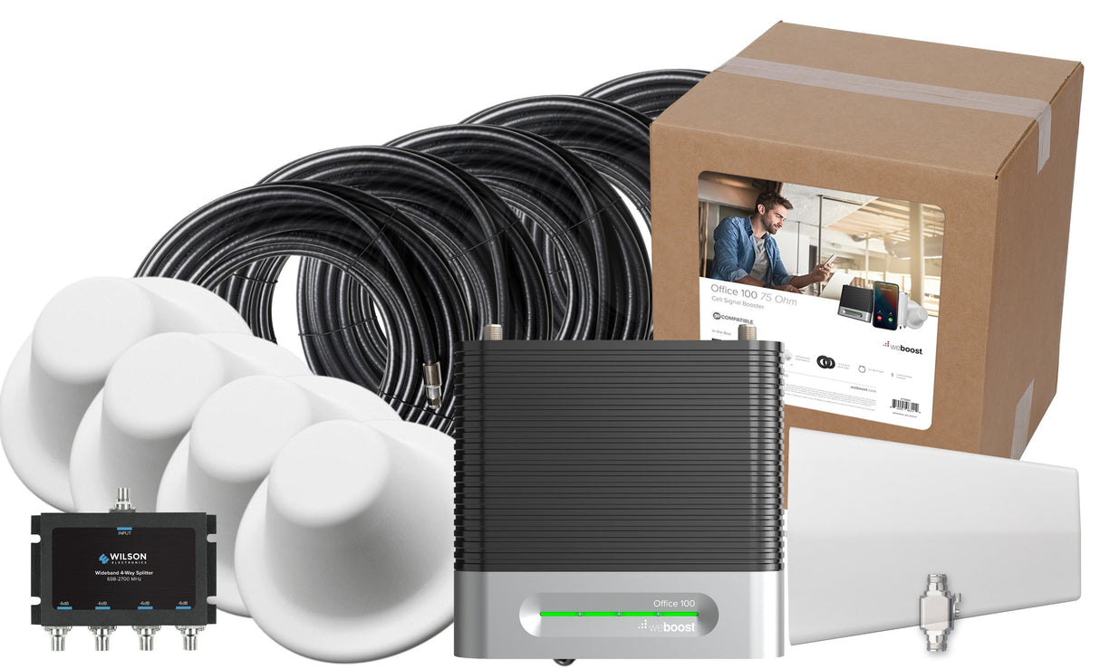 weBoost Office 100 Cell Signal Booster (75 Ohm) | 473060