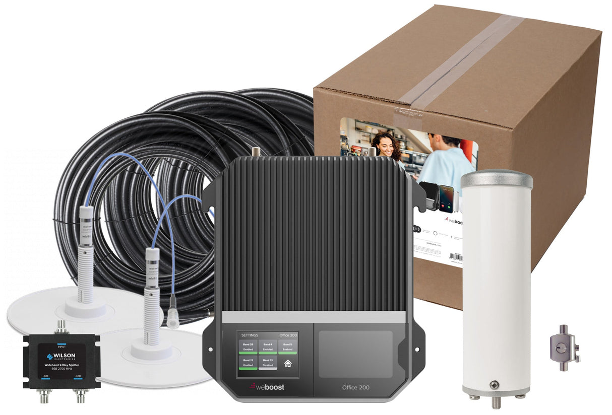 weBoost Office 200 75 Ohm Cell Signal Booster | 471047