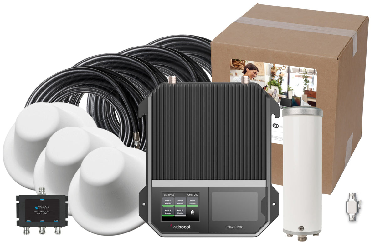 weBoost Office 200 Cell Signal Booster Kit 50 Ohm 472047