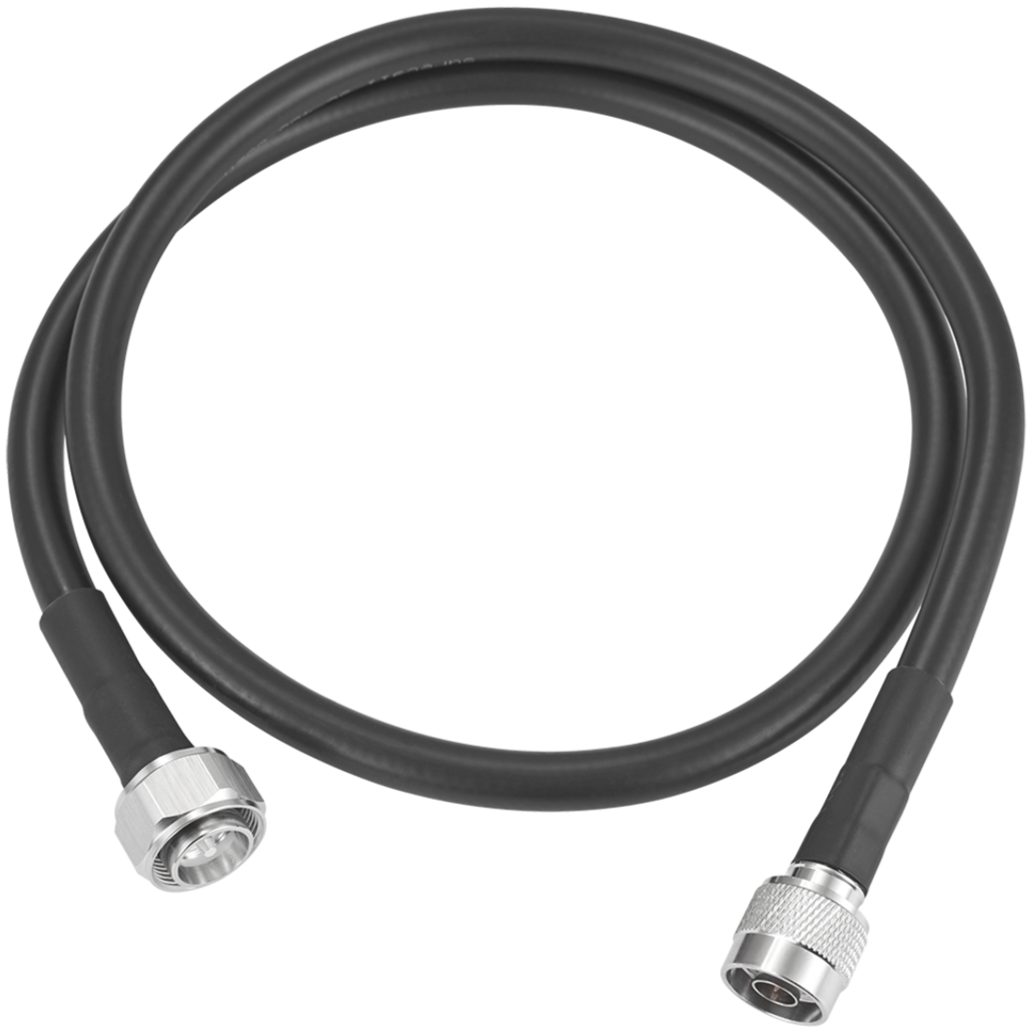 SureCall 3 ft Black SC-400 cable with 4.3-10 Male to N-Male Connectors