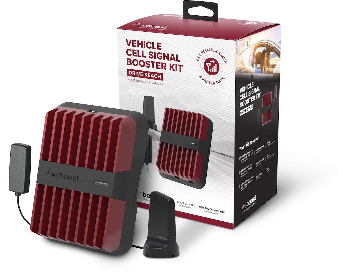 weBoost Drive Reach Mobile Signal Booster Kit | 470154R (Certified Refurbished)