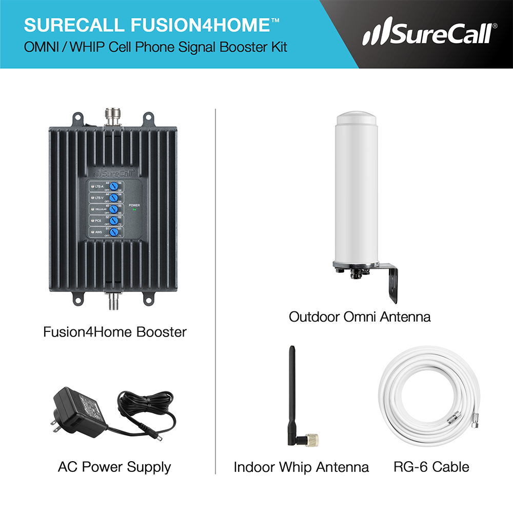 SureCall Fusion4Home Omni Signal Booster Kit