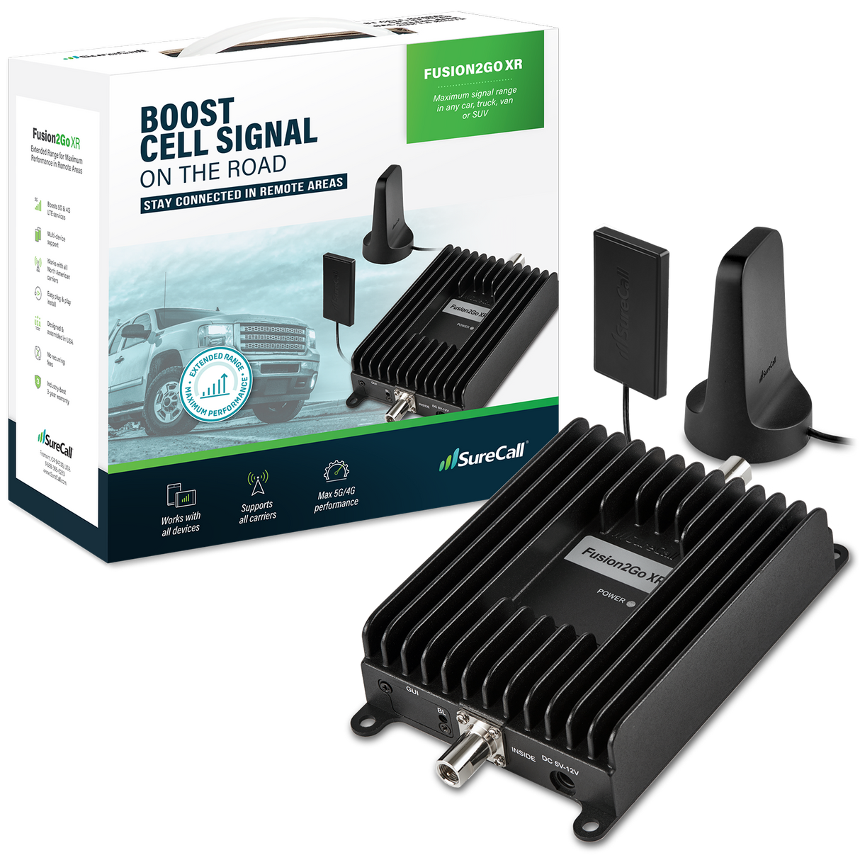 SureCall Fusion2Go XR High-Performance Signal Booster