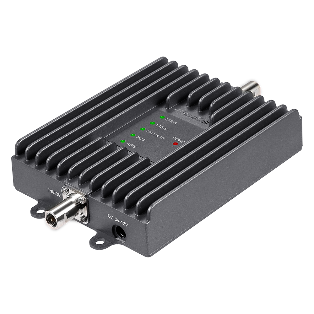 SureCall Fusion2Go 2.0 4G Extreme Mobile Signal Booster Kit - Amplifier Diagonal