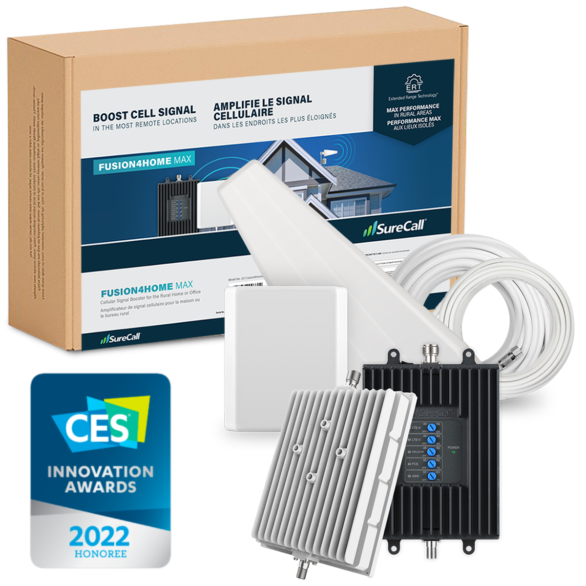 SureCall Fusion4Home Max Cell Signal Booster Kit