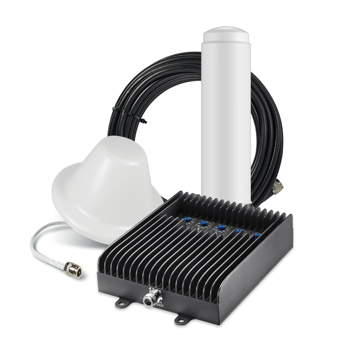 SureCall Fusion5s 72dB Signal Booster Kit - Voice, 3G & 4G LTE - Omni and Domel Kit