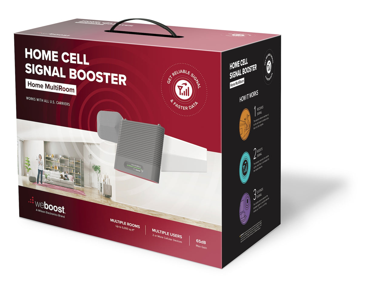 weBoost 470144R Home MultiRoom Signal Booster (Certified Refurbished)
