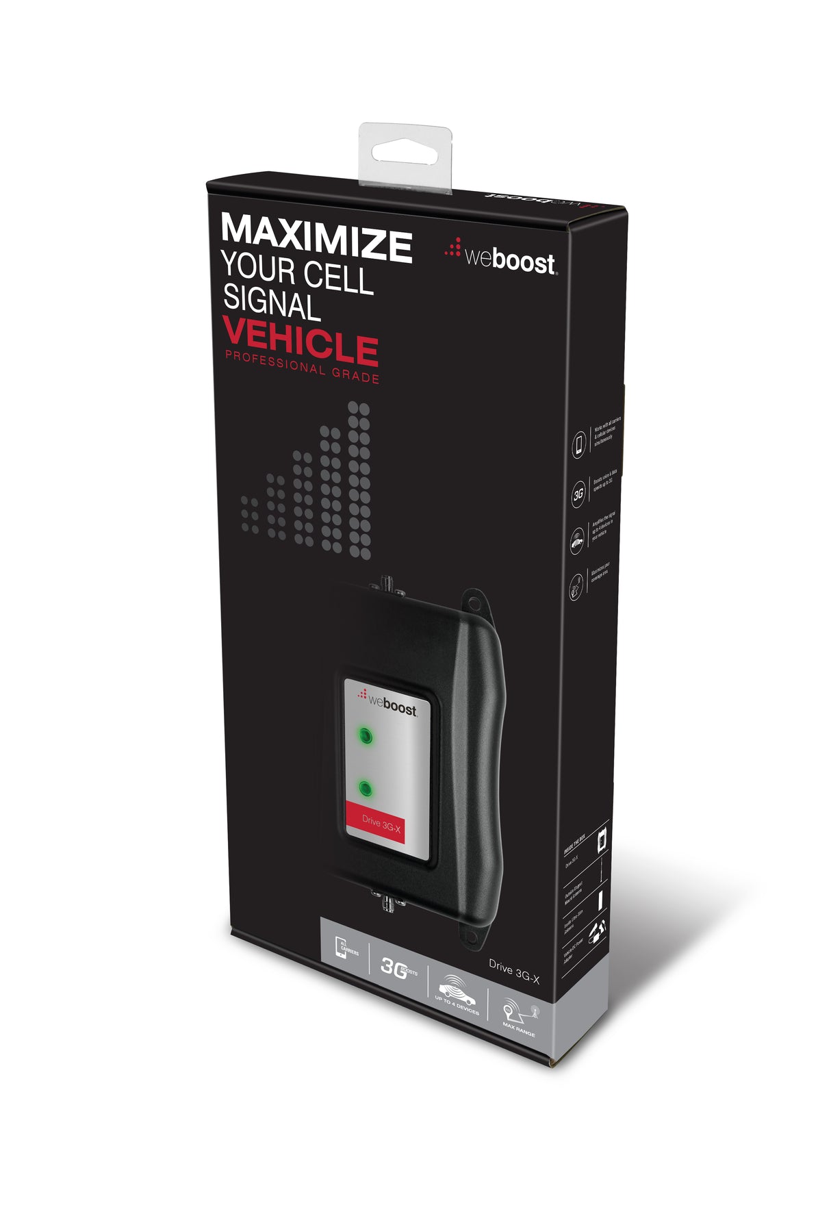 weBoost 470111 Drive 3G-X Extreme Signal Booster Kit - Box