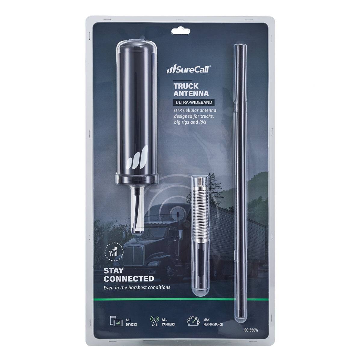SureCall OTR Trucker Antenna with Mount