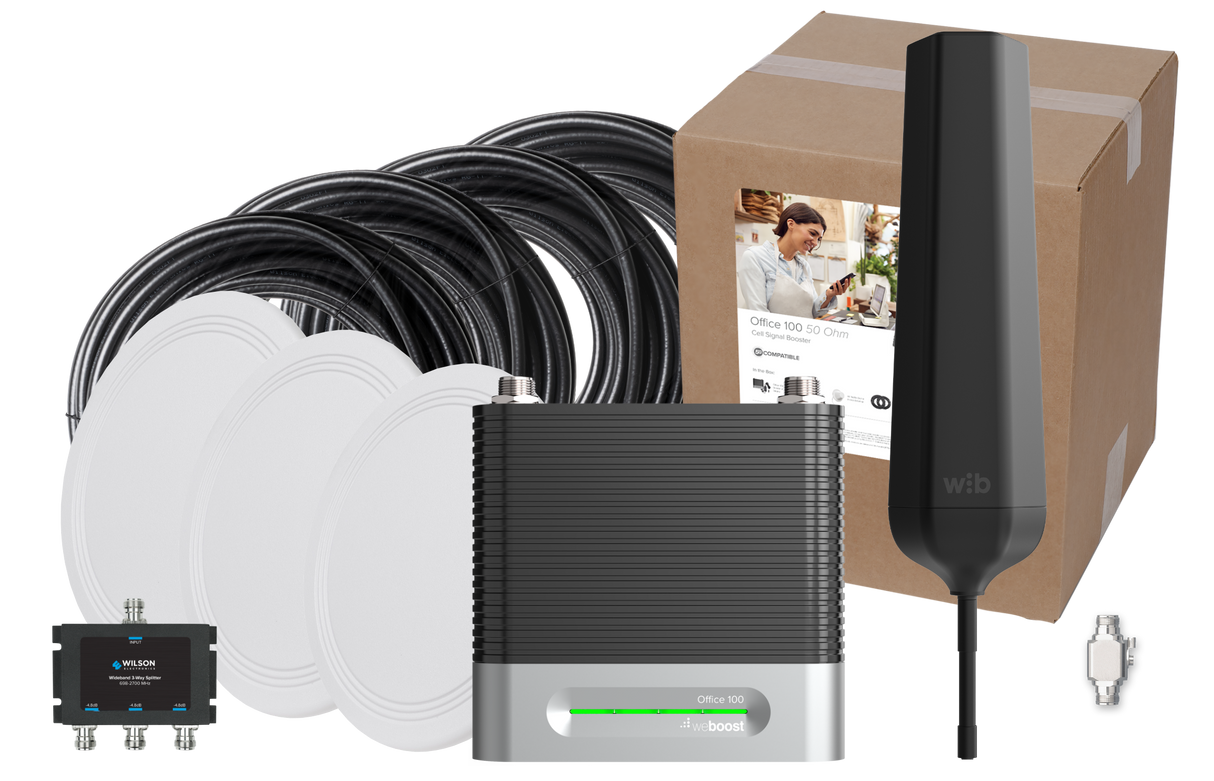 weBoost Office 100 Cell Signal Booster (50 Ohm) 472060