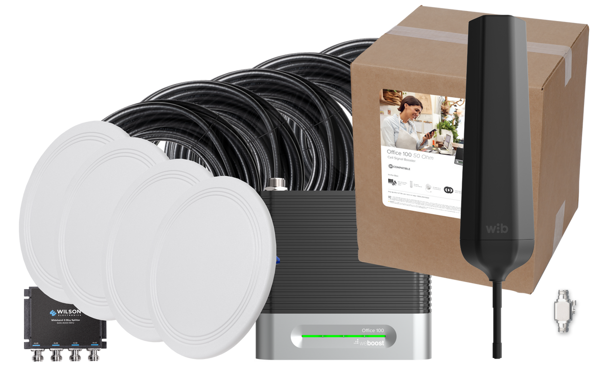 weBoost Office 100 Cell Signal Booster (50 Ohm) 472060