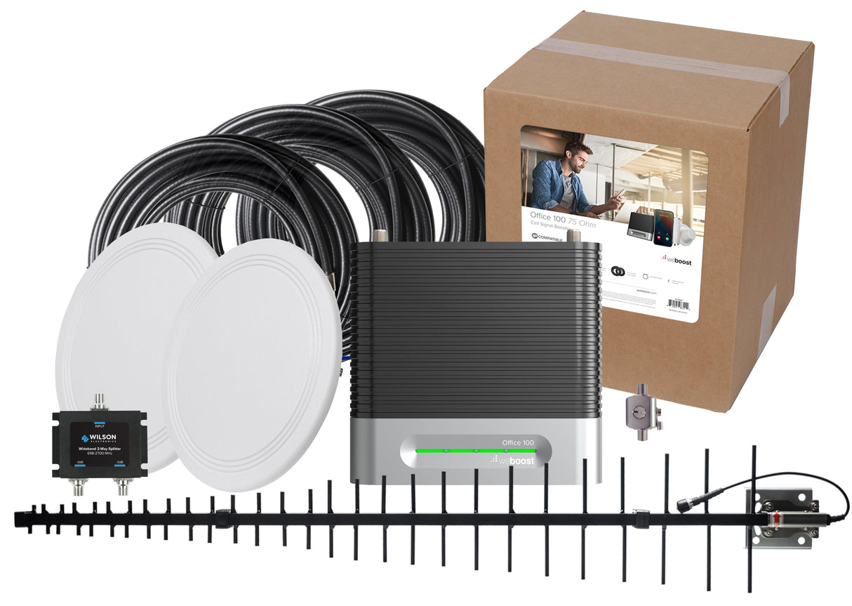 weBoost Office 100 Cell Signal Booster (75 Ohm) | 473060