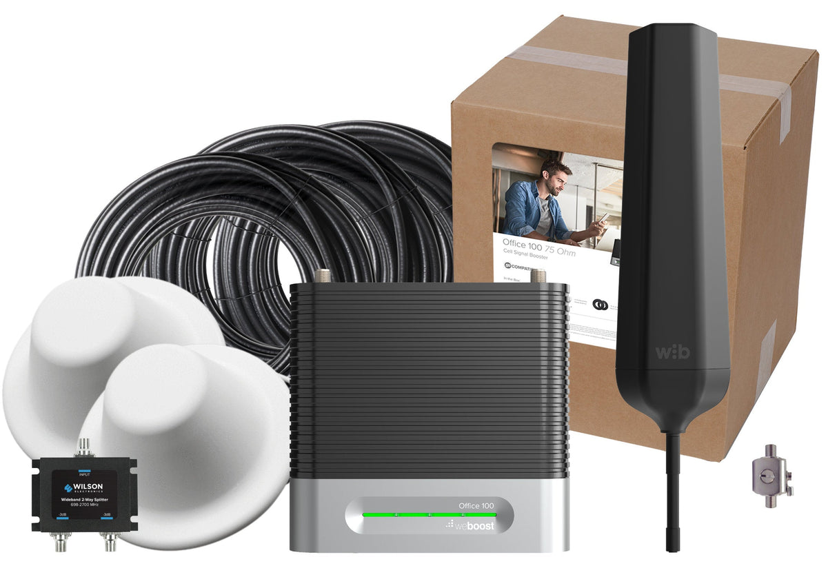 weBoost Office 100 Cell Signal Booster (75 Ohm) | 473060