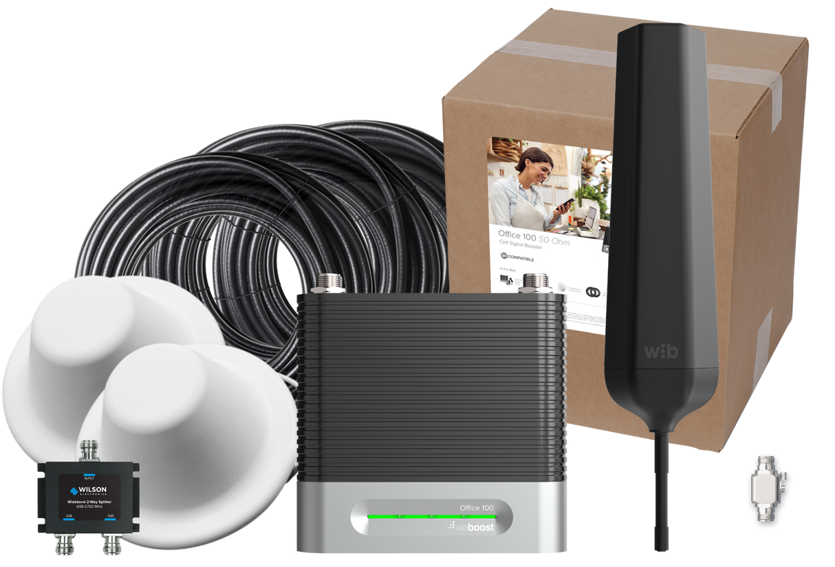 weBoost Office 100 Cell Signal Booster (50 Ohm) 472060