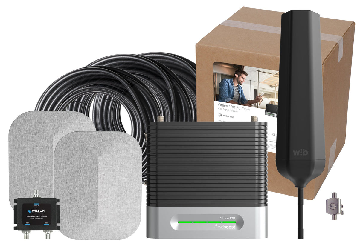 weBoost Office 100 Cell Signal Booster (75 Ohm) | 473060