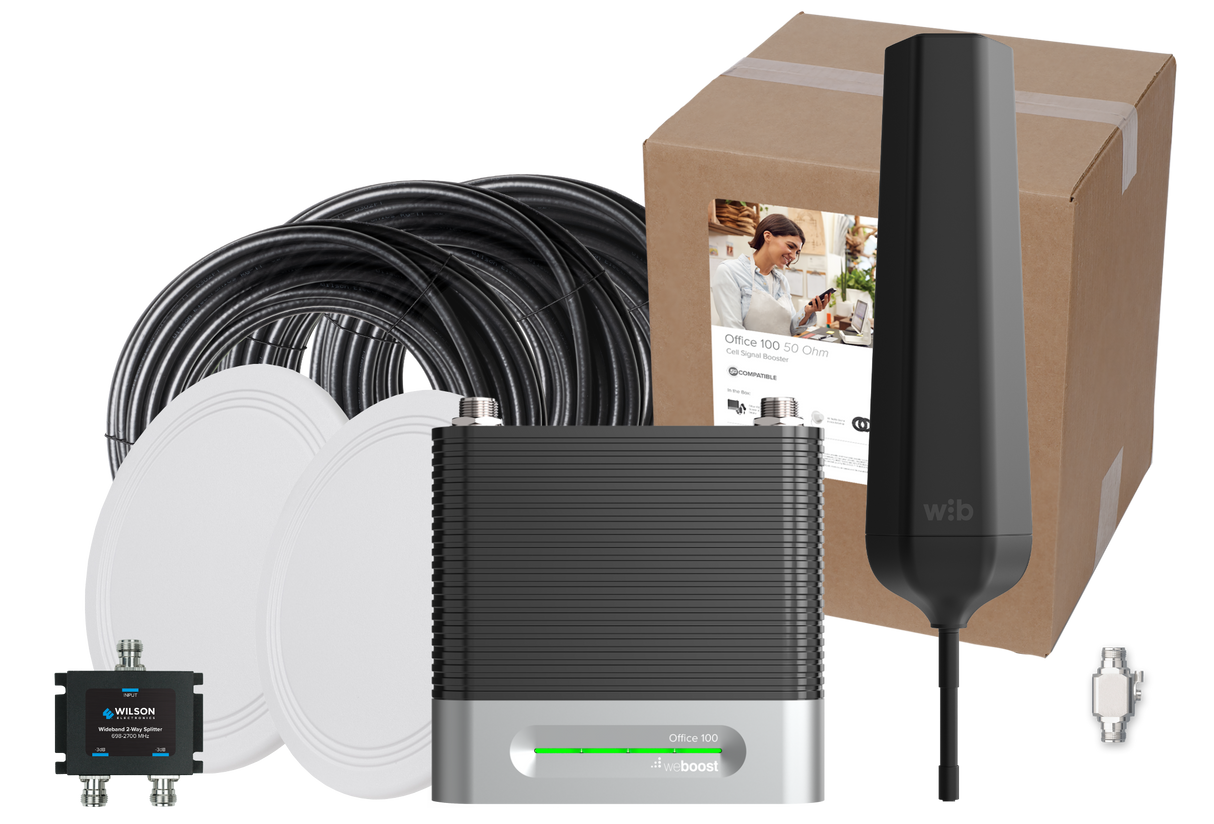 weBoost Office 100 Cell Signal Booster (50 Ohm) 472060