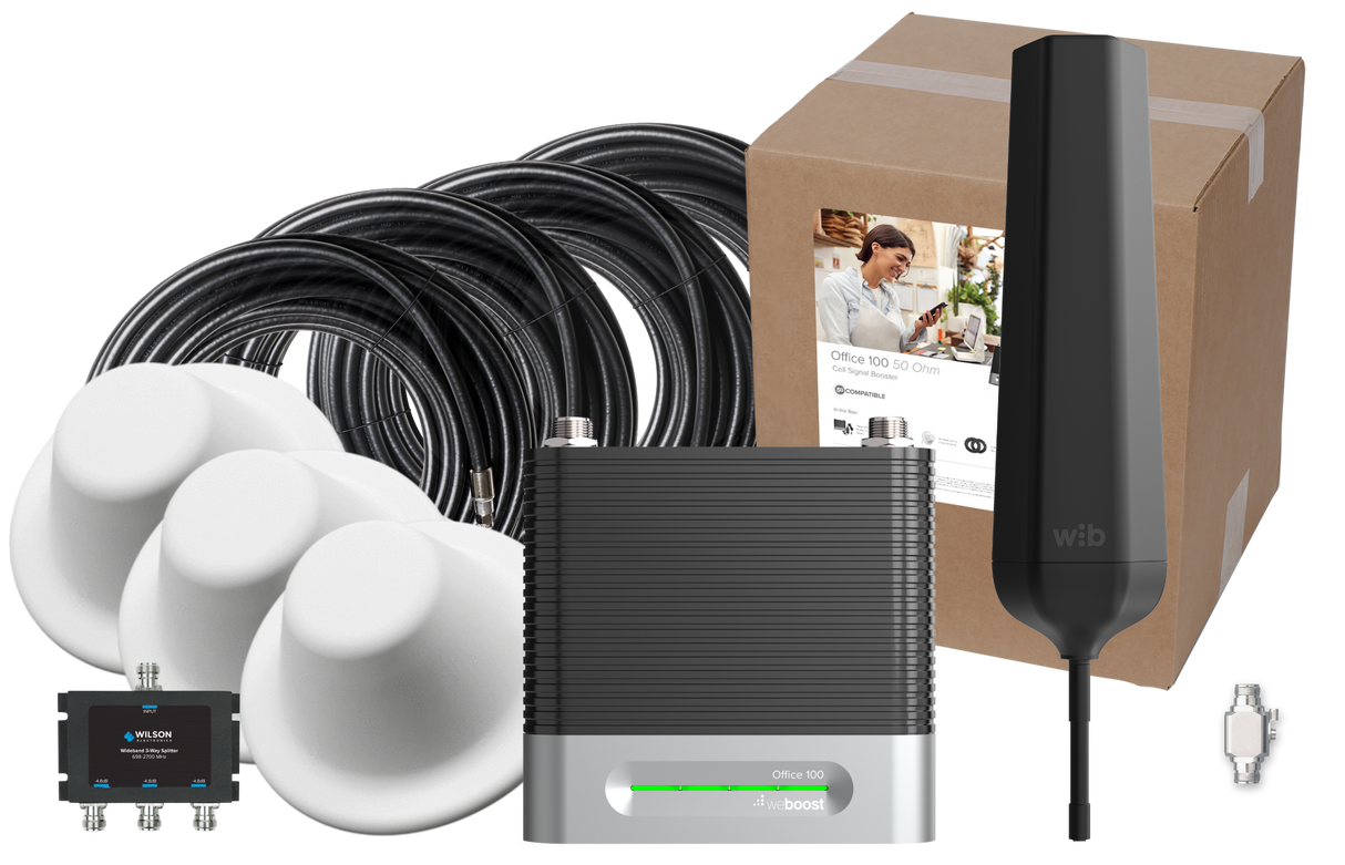 weBoost Office 100 Cell Signal Booster (50 Ohm) 472060