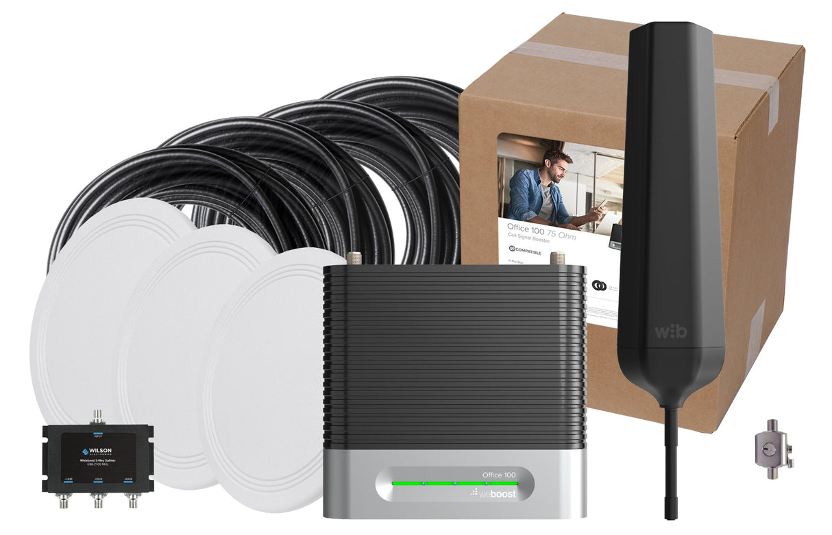 weBoost Office 100 Cell Signal Booster (75 Ohm) | 473060