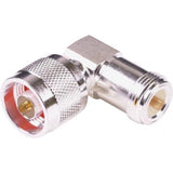 N-Male to N-Female Right-Angle Connector