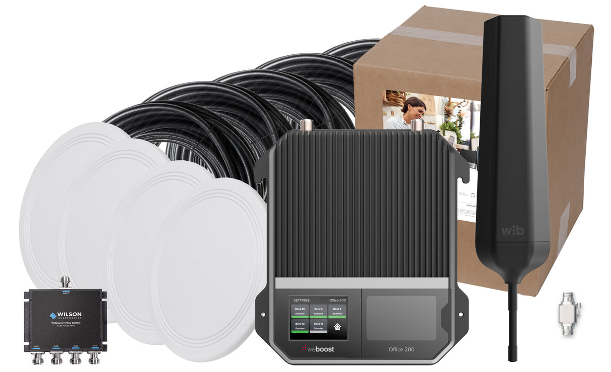 weBoost Office 200 Cell Signal Booster Kit 50 Ohm 472047